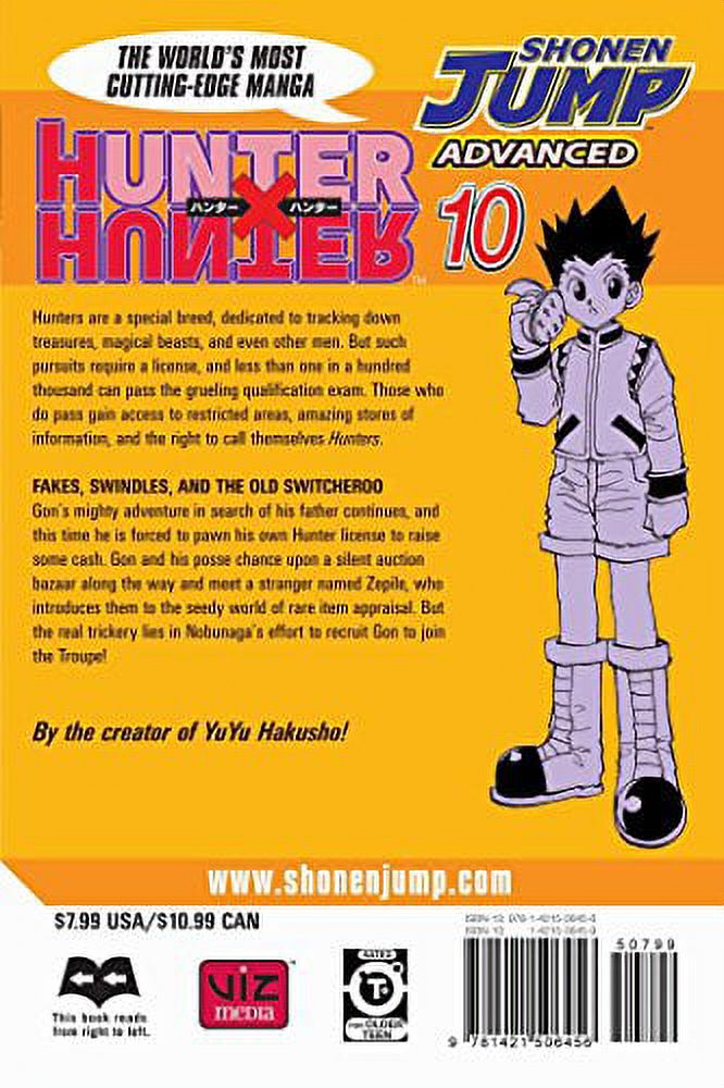 Hunter X Hunter: Hunter x Hunter, Vol. 10 (Series #10) (Edition 1)  (Paperback) 